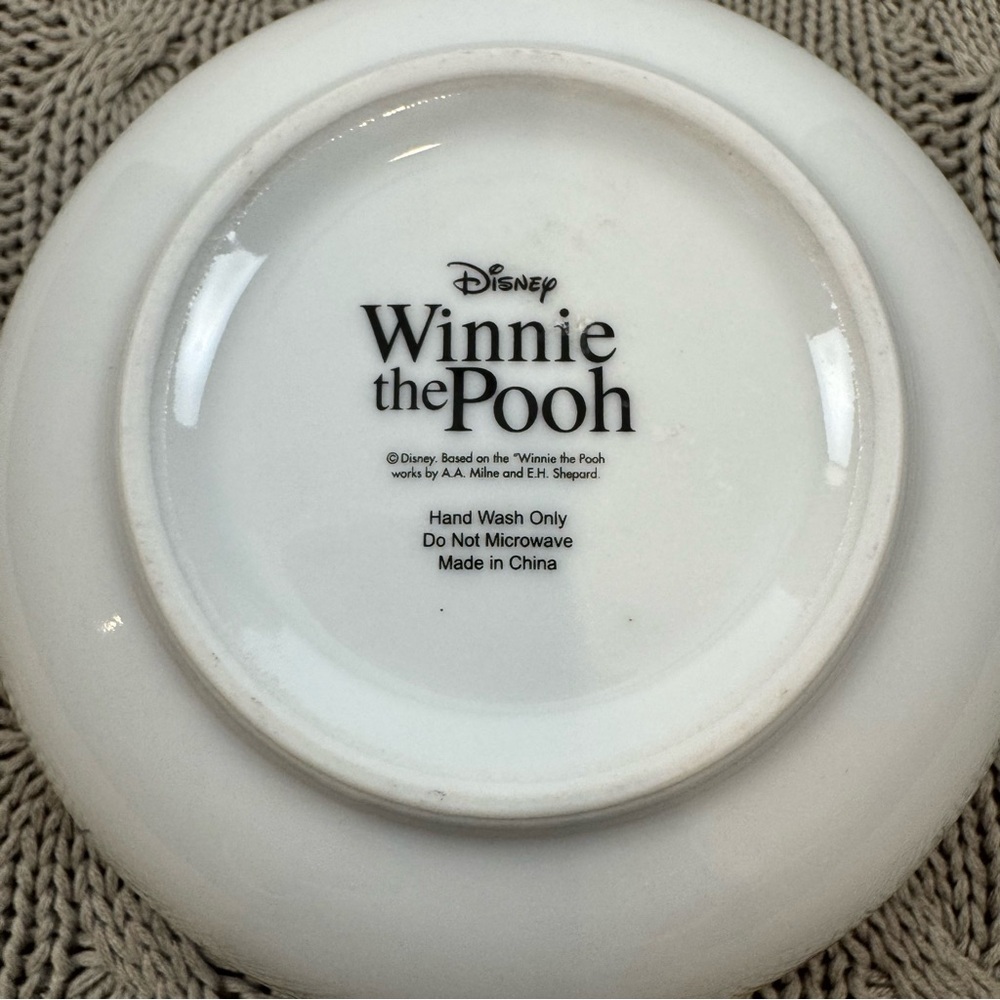 Disney Winnie the Pooh Golden Flowers Cereal or Soup Bowl - Picture 6 of 8